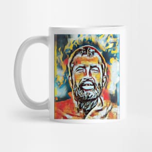 Ramakrishna Abstract Portrait | Ramakrishna Artwork 7 Mug